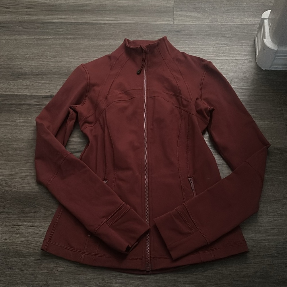 Maroon Define Jacket - image 3